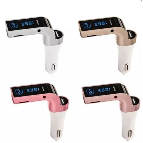 Charger Mobil Car Charger FM Transmitter Bluetooth