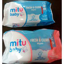 MITU BABY WIPE TISUE BASAH ISI 20 LEMBAR