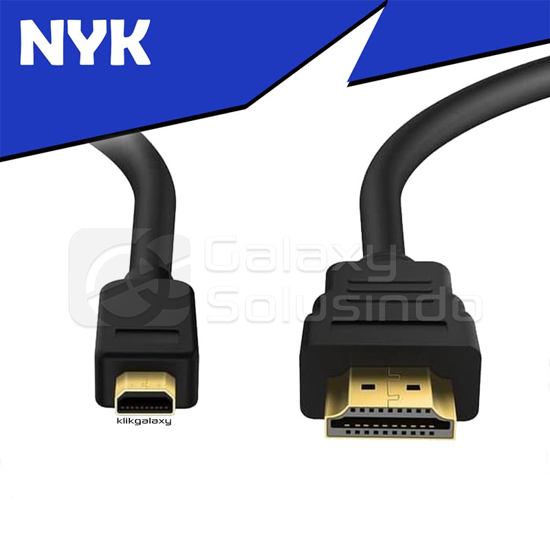 NYK HDMI To Micro HDMI Cable - 1.5M [GS]
