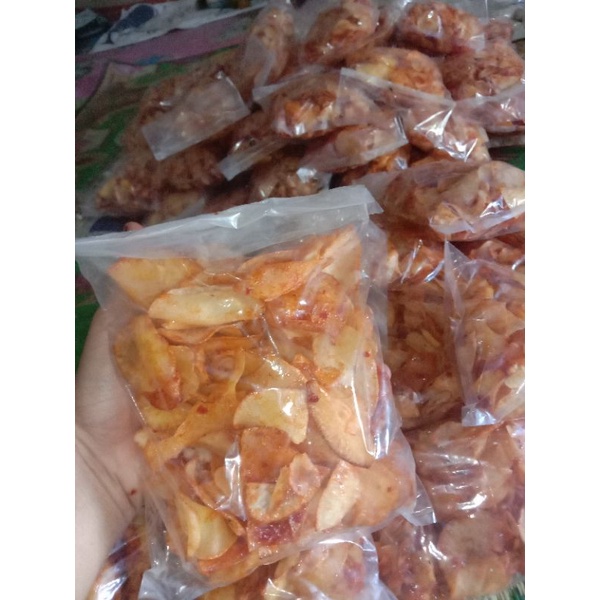 

keripik singkong pedas manis