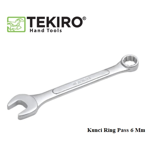 Tekiro Kunci Ring Pass 6 Mm / Combination Wrench 6 Mm