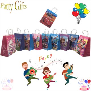 Paper bag karakter tas kertas kotak kado gift bag ulang tahun birthday