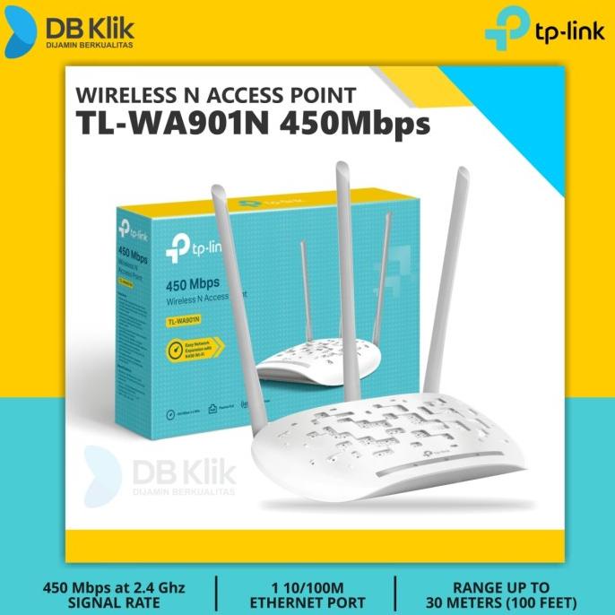 hanya disini] Access Point TP-Link TL-WA901N 450Mbps - TP Link TL-WA901N Wireless