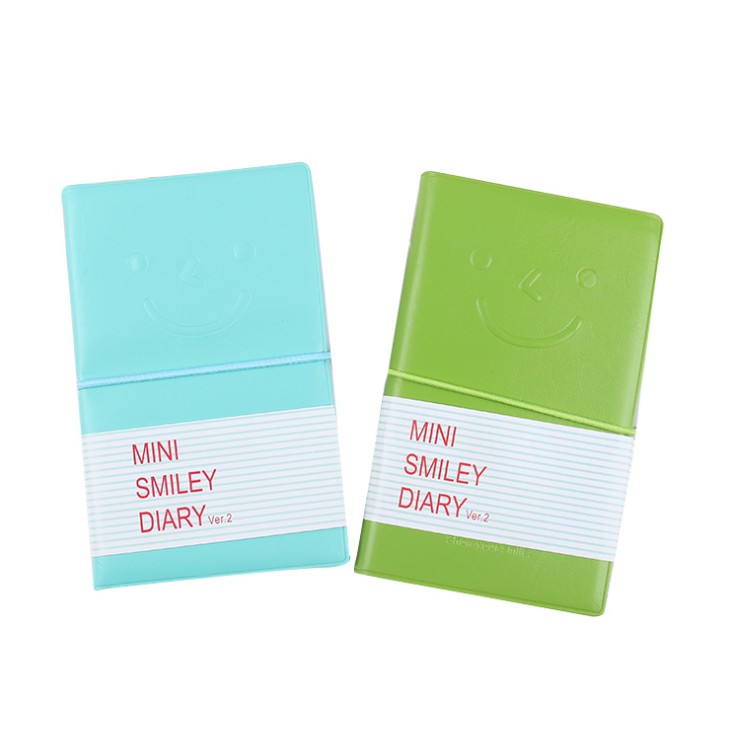 Buku Catatan Buku Kecil Memo Notes MINI SMILEY DIARY / Buku Diary Mini Smiley Simple / Notes Mini