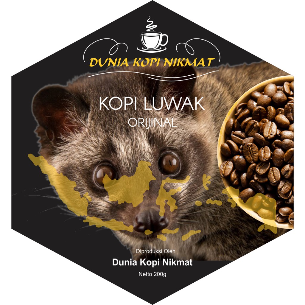 

Kopi Luwak Liar Arabika Orijinal.