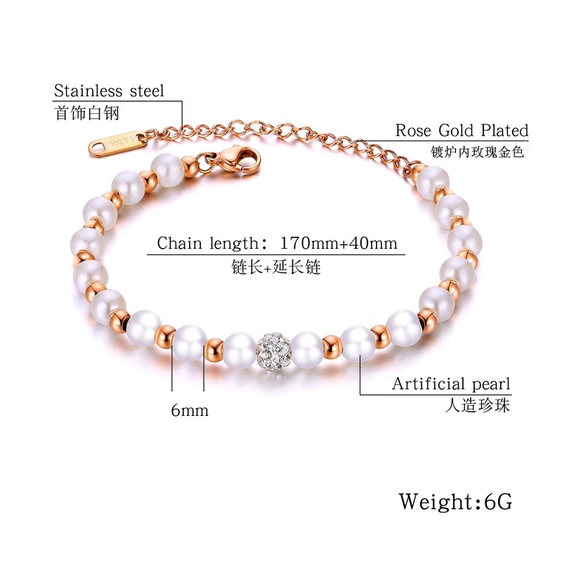 Vee Gelang Tangan Lapis Emas 18k Aksen Kristal Swarovski Gw33 Untuk Wanita