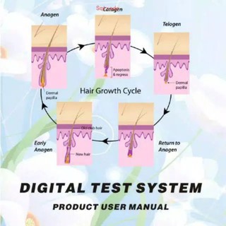 Image of thu nhỏ skin analyzer bisa dicharge hair analyzer alat analisis analisa kulit dan rambut #1