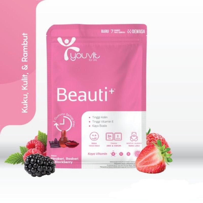 Youvit Beauti+7s dan Beauti+30s