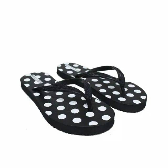  Sandal  jepit swallow  polkadot  murah Shopee Indonesia