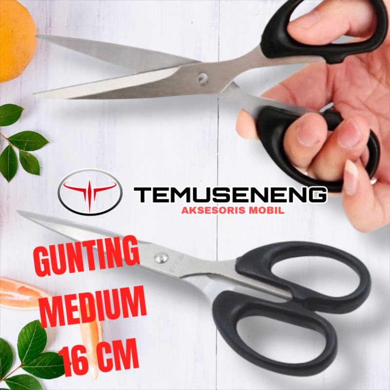 Gunting 16 Cm Stainless Tanggung Sedang 6Inch