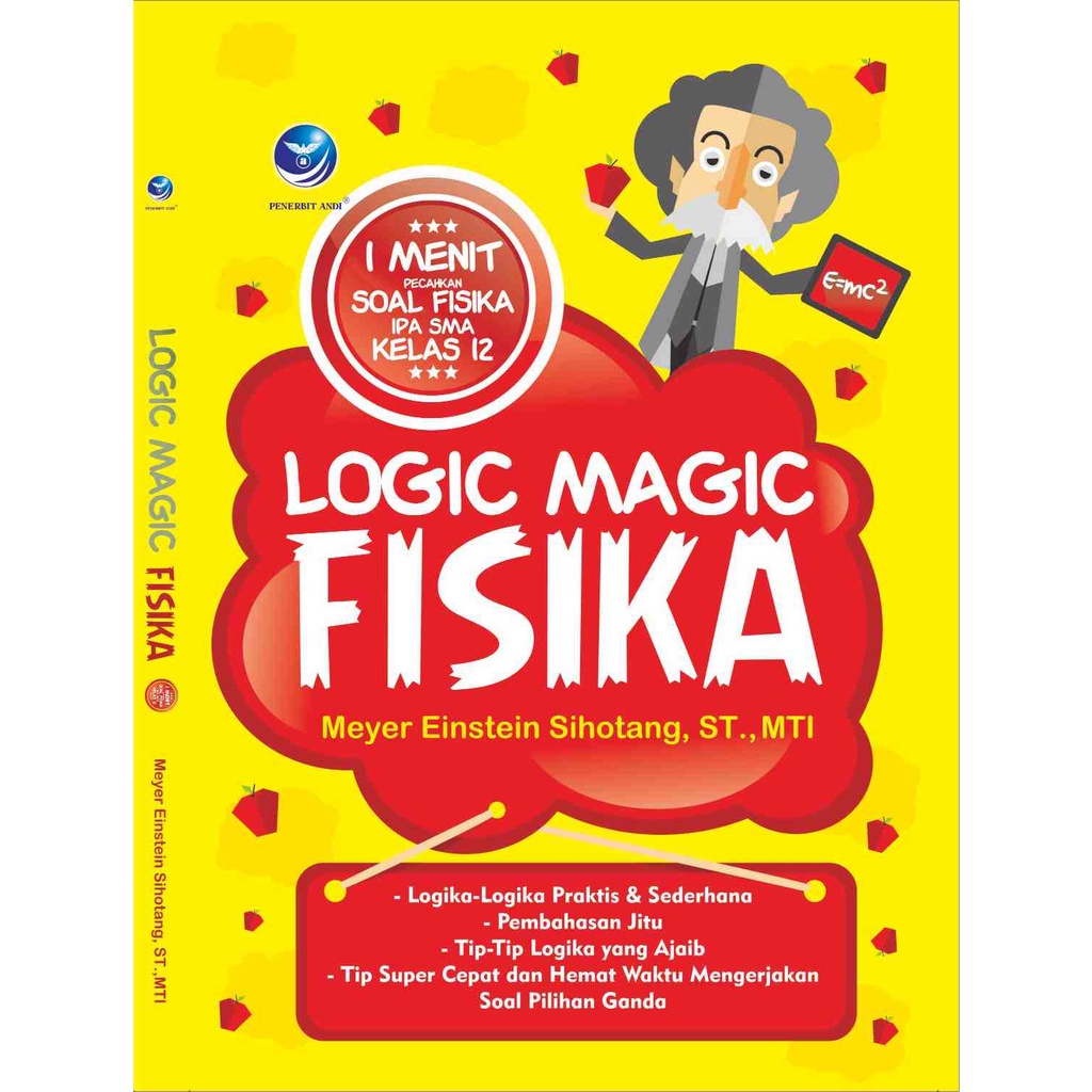 Jual BUKU Logic Magic Fisika, 1 Menit Pecahkan Soal Fisika IPA SMA ...