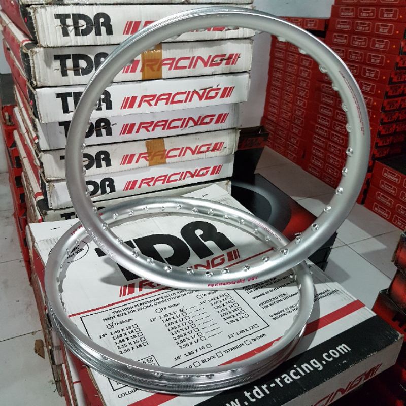 VELG PELK TDR U SHAPE SILVER 120 140 - 17 ORIGINAL