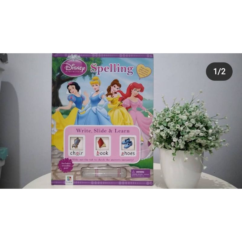 

Buku spelling disney princess