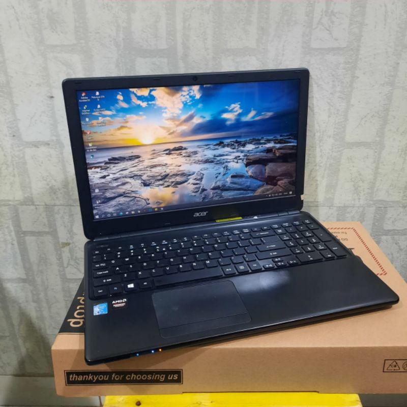 Laptop Acer Aspire E1-572G Cor i7-4500U Ram 4GB/HDD 1TB Vga Amd Radeon R5 M240 Layar 15 inch Keyboard Numlock