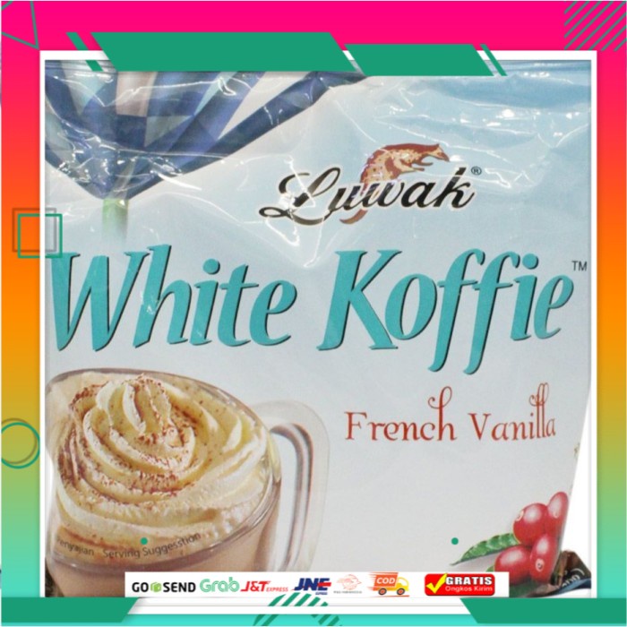 

Luwak White Koffie French Vanilla Sachet 5x20g