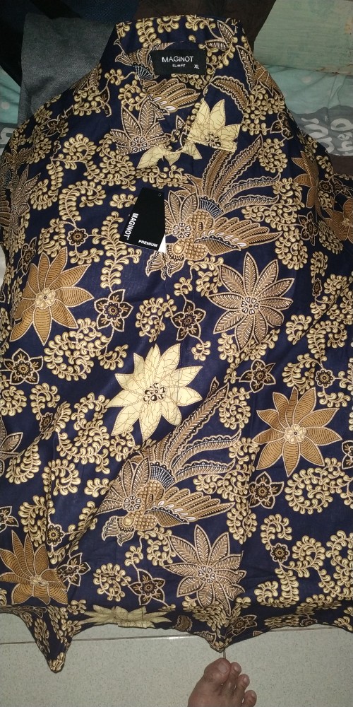 Maginot Kemeja Batik Pria Vamana-ss Lengan Pendek