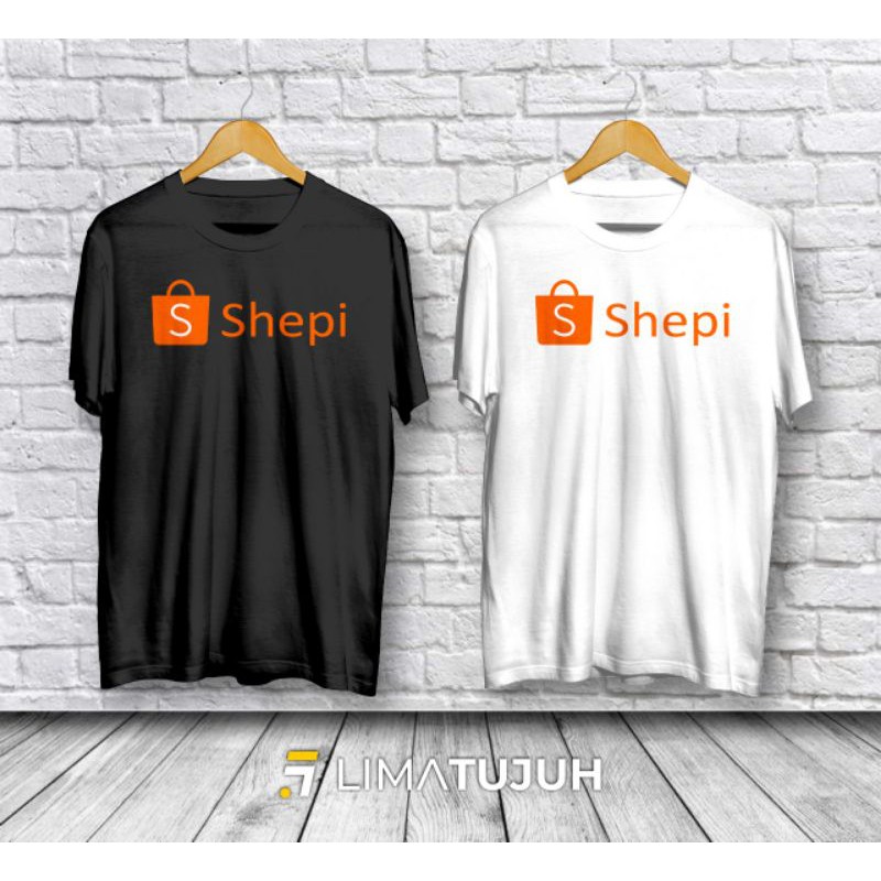 Baju Kaos Plesetan Shepi - Shopee Bahan Combed Premium (IMS)