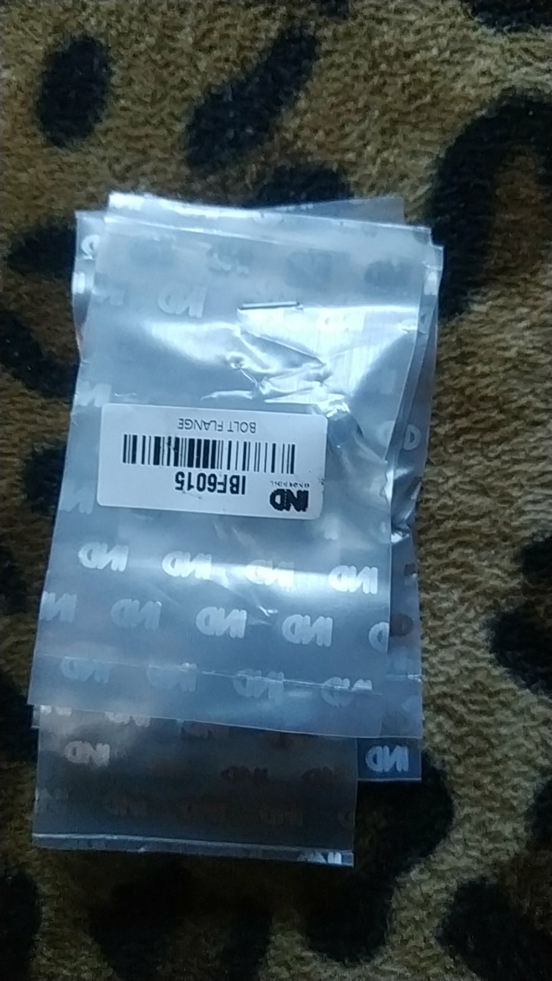 Baut/baud/bolt Flange/topi M6x15/6x15 K8/kunci 8