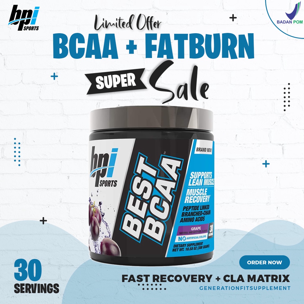 Bpi Best Bcaa 30 Serving Bcaa + FATBURN
