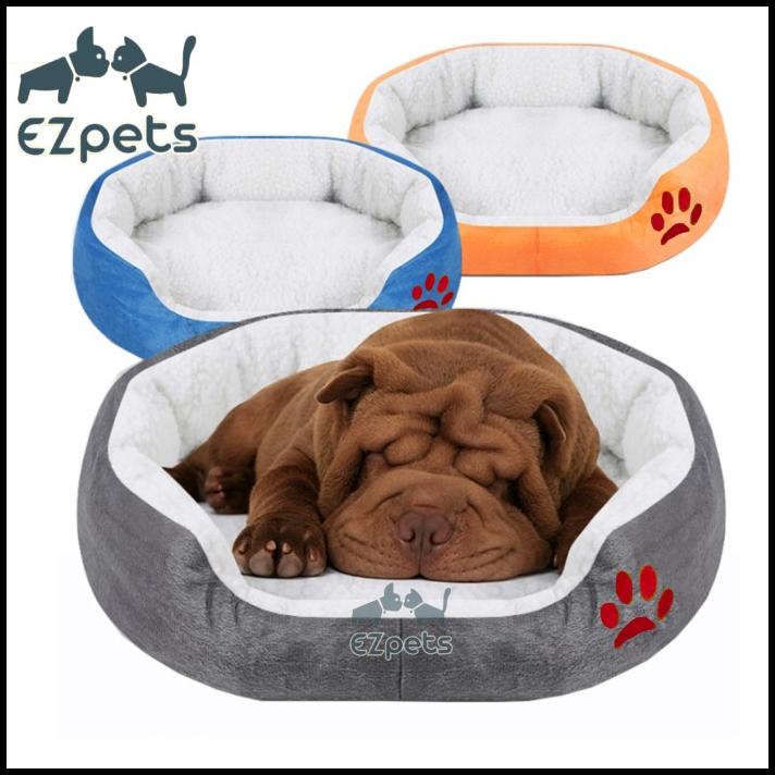 Tempat Tidur Kucing Anjing Bulat Ukuran S 50X40Cm Comfortable Pet Bed