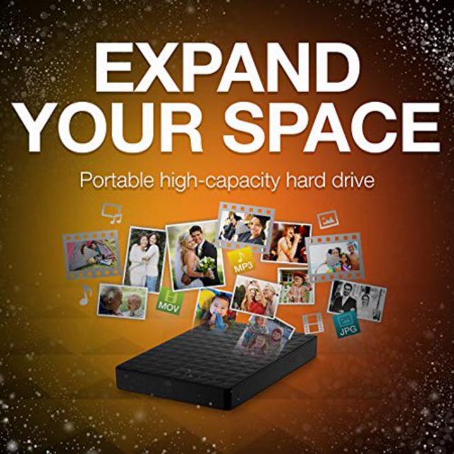 SEAGATE Expansion 1TB/1.5TB/2TB/3TB/4TB/5TB - External Hardisk HDD - Garansi Resmi - MFI