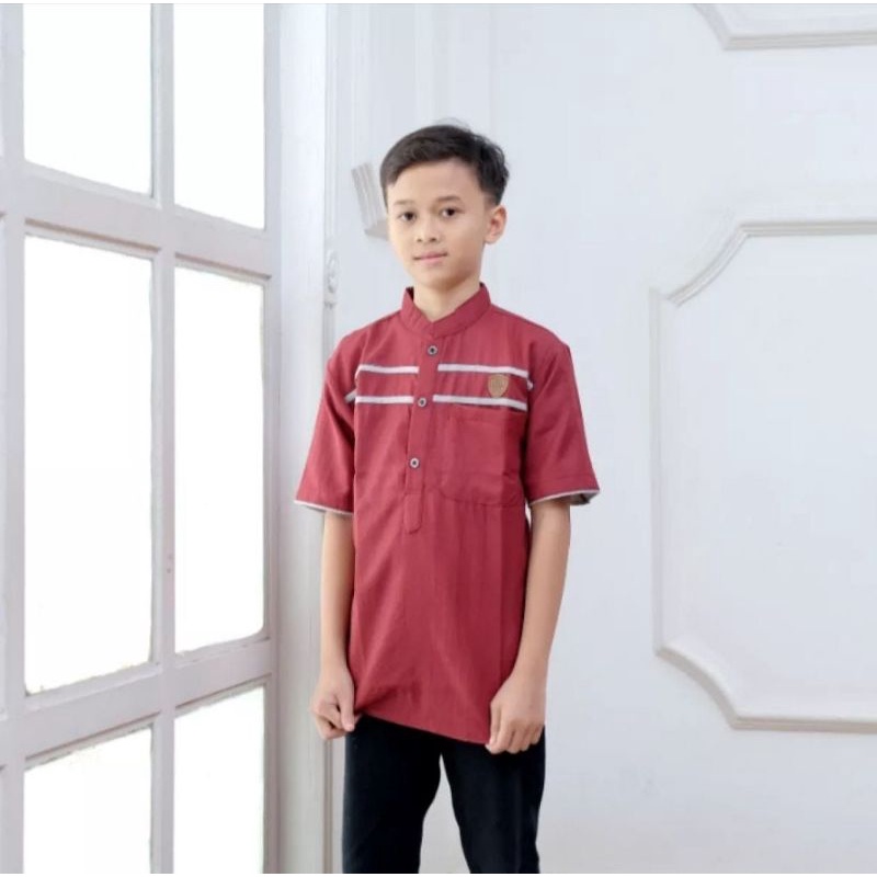 Baju Couple Koko Kurta Ayah dan Anak Terbaru / Baju Couple Ayah dan Anak Muslim / Fashion Muslim Ayah dan Anak Terbaru