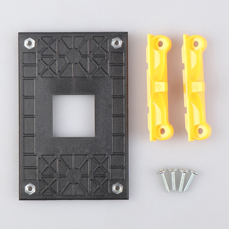 (Ele) Bracket Holder Kipas Pendingin Cpu Warna Putih Untuk Am4