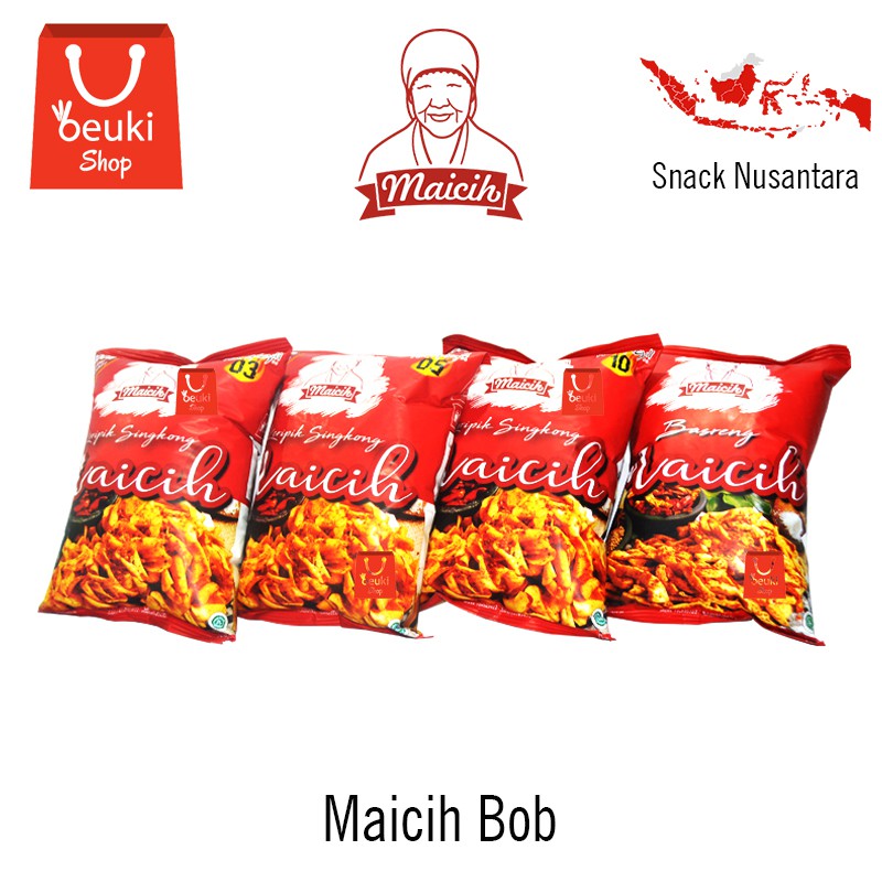 

Maicih Bob Keripik Singkong dan Basreng - 100gr