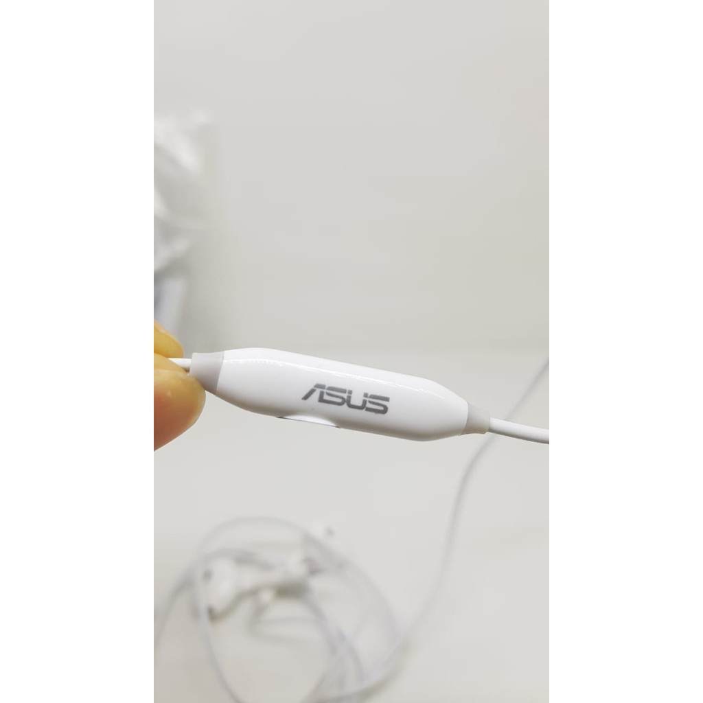 Headset ASUS KWALITAS ORI CABUTAN Earphone Universal Stereo 3.5mm AUX With Mic Suara KINCLONG