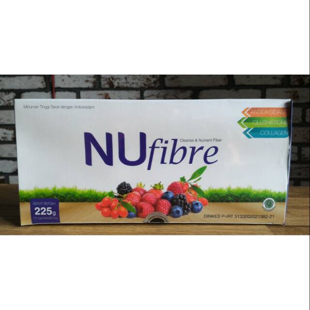 NUfibre / NU fibre / minuman fiber diet detox