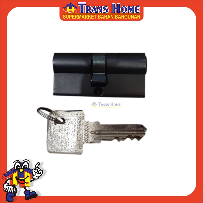 Silinder Cylinder Kunci ONASSIS 60MM DO-H Black (BELLUCCI)