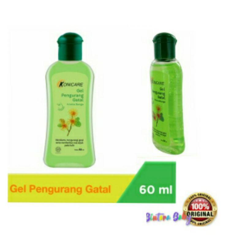 Konicare Gel Pengurang Gatal Penghilang Gatal 60ml Biang Keringat