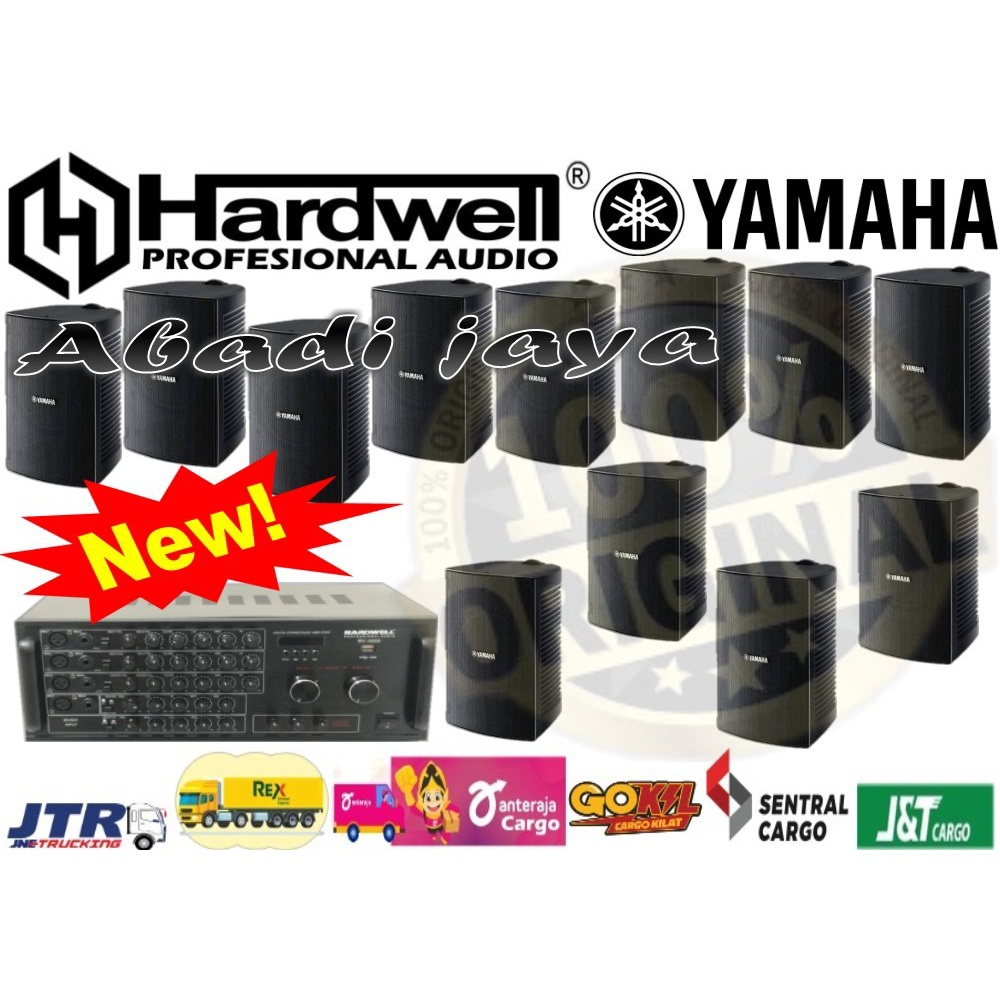 paket sound system cafe restoran yamaha vs6 12bh hardwell rv3000