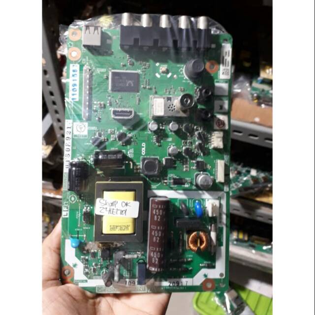 MB - Mainboard - Mesin TV Sharp LC 24LE1701 - LC24LE1701 - 24LE170I - LC24LE170I