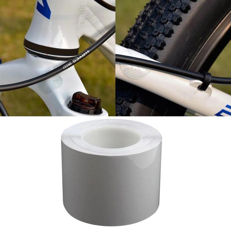 DEEMOUNT Sticker Sepeda Bike Frame Protector 1 Meter RCK104 TRANSPARAN