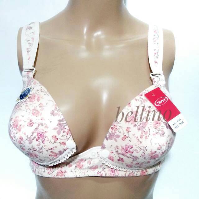 Bra Sorex Menyusui 8108 Busa Tanpa Kawat Size 36-42