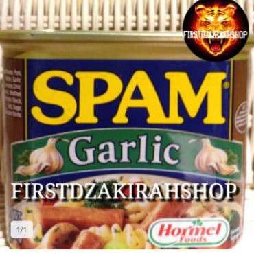 

hormel spam garlic 340gr