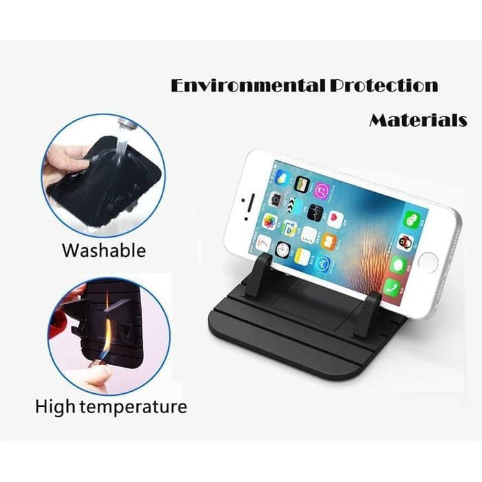 Silicone Pad Mat Anti Slip Phone Holder Dashboad Car GPS Navigator