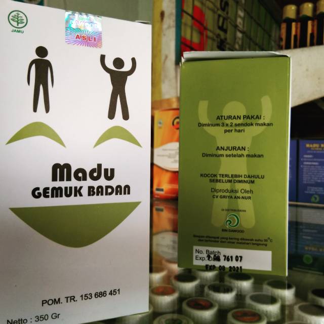 MADU GEMUK BADAN ORI 100% GEMUK