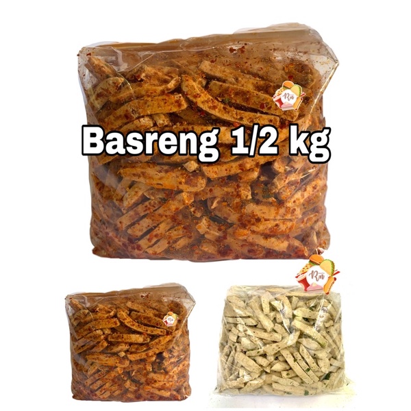 

Basreng Stick 500gr daun jeruk bumbu basah ASLI BANDUNG