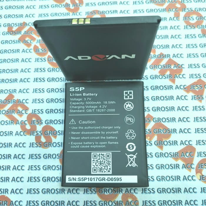 Baterai Battery Double Power ADVAN Vandroid S5P