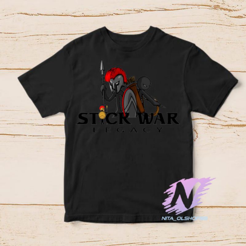 stickwar legacy kaos anak stickman baju kartun anak