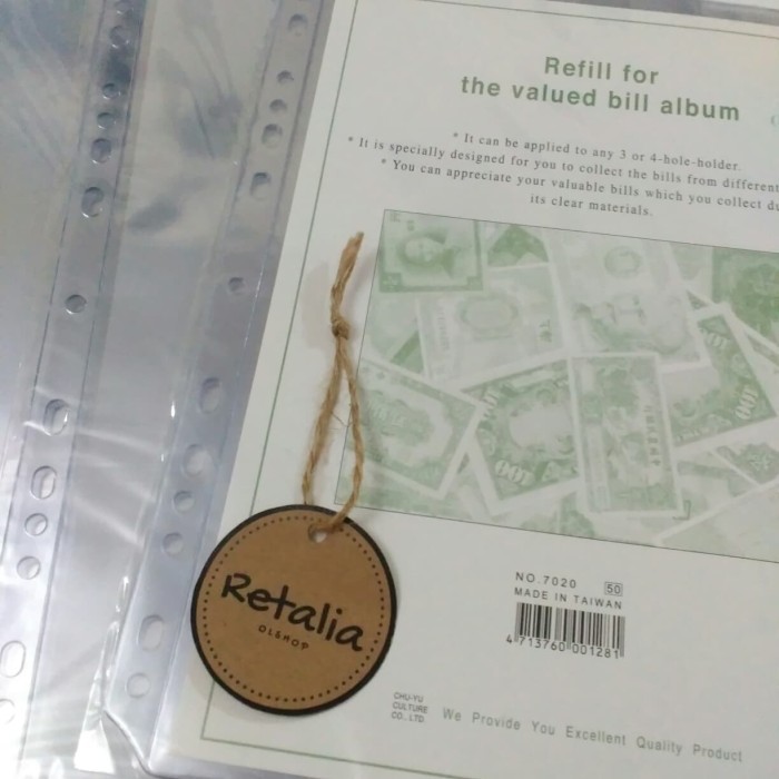 

Utrs0e4 Refill Album Uang Kertas 1 Baris As71S0D