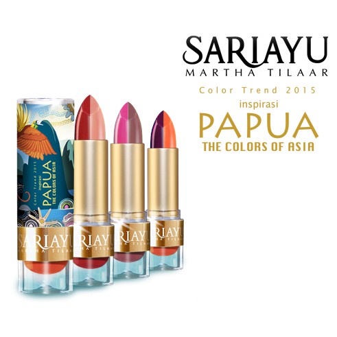 SariAyu Martha Tilaar Duo Lipstick Inspirasi Papua