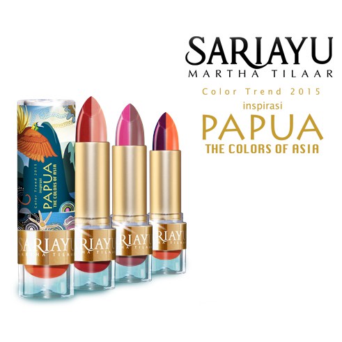 SariAyu Martha Tilaar Duo Lipstick Inspirasi Papua