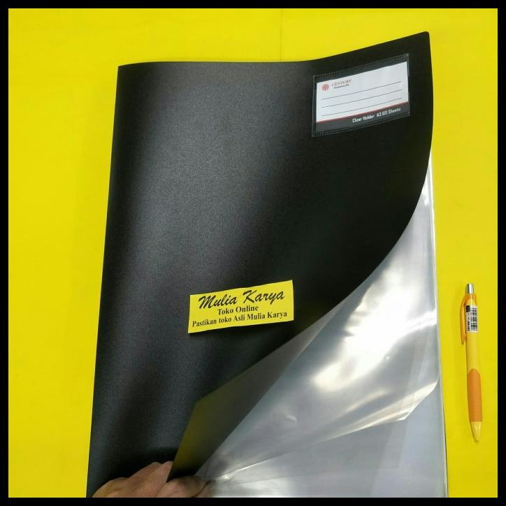 

BEST SELLER !!! CLEAR HOLDER A3 60 LEMBAR / DOCUMENT KEEPER A3 60 / MAP ALBUM A3 TERLARIS