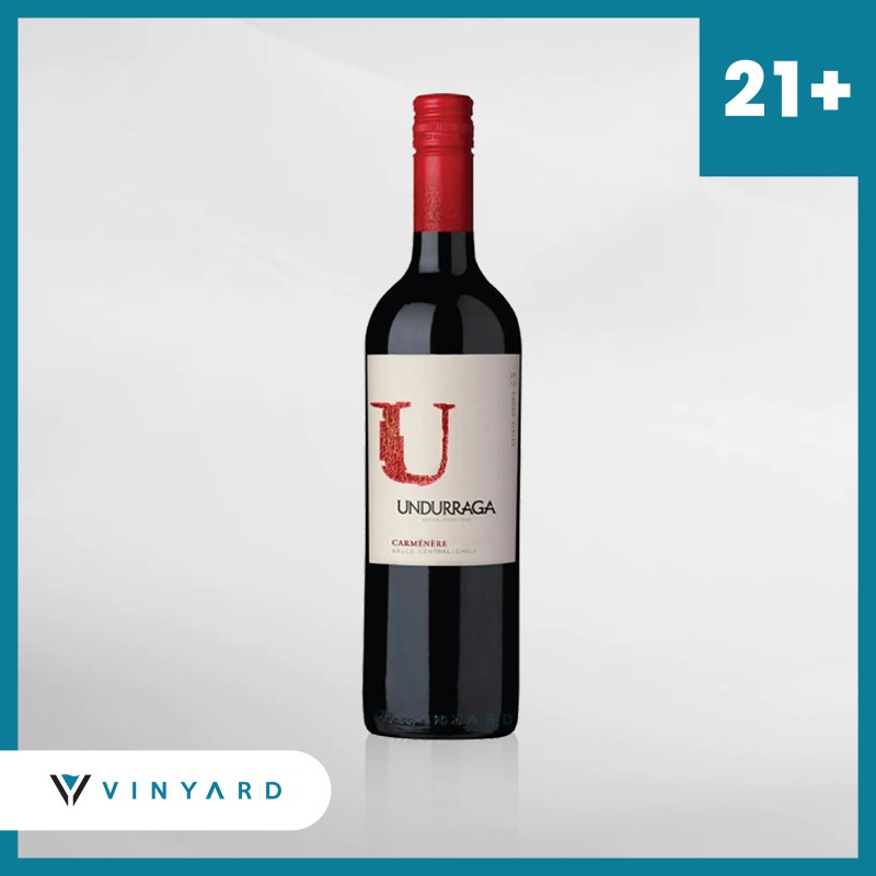 Undurraga U Carmenere 750ml (Original &amp; Resmi By Vinyard)