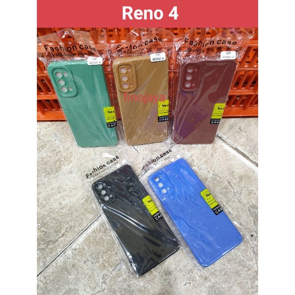 Softcase Reno 4 Silikon Casing Selicon Case Macaron Pelindung Pro Camera