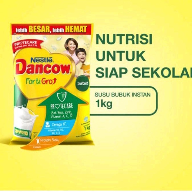 

Dancow fortigro instant & coklat 1kg