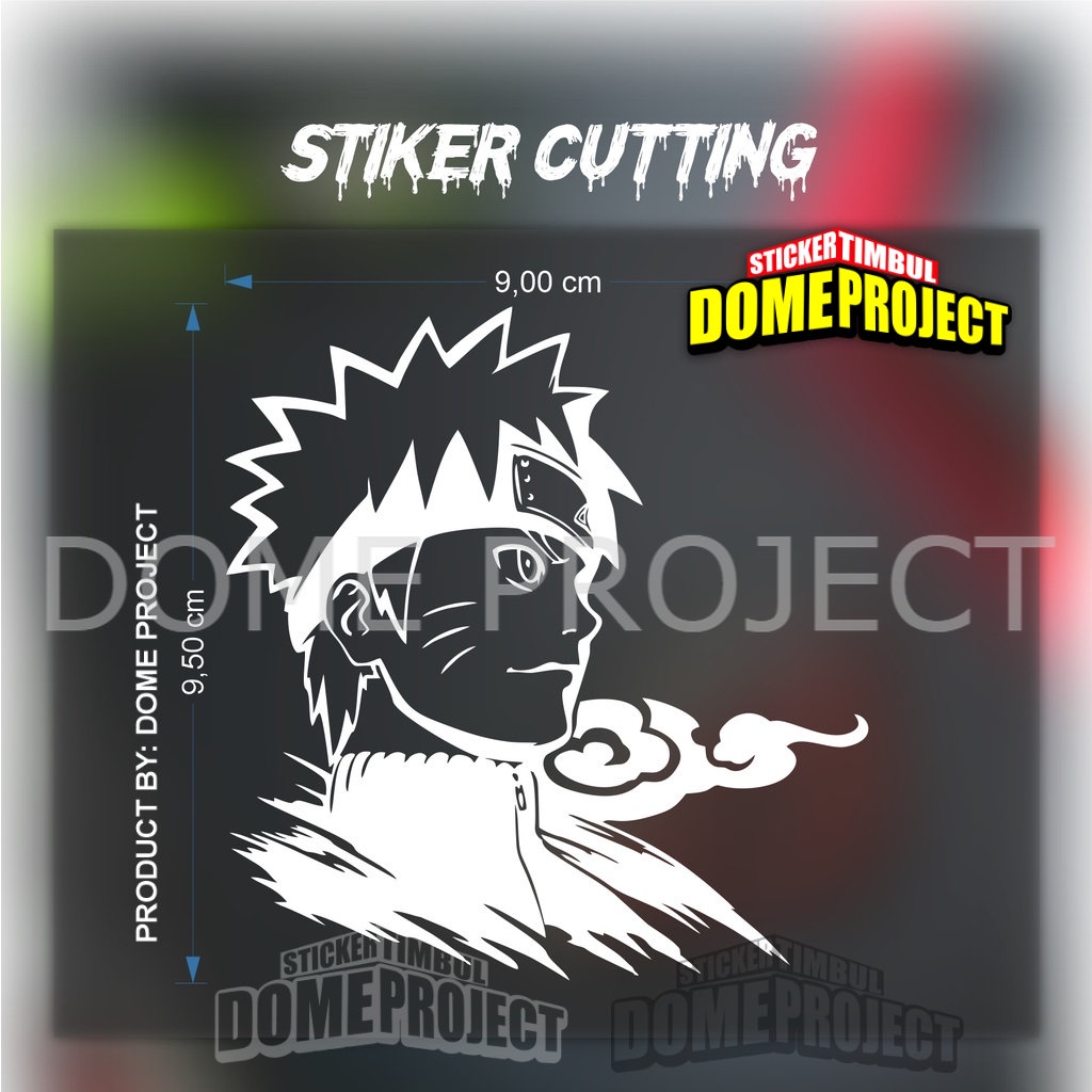 STIKER CUTTING ANIME NARUTO FACE